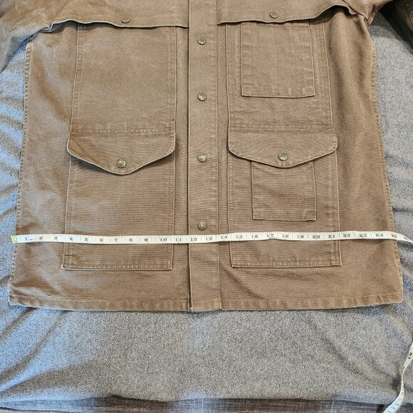 Filson Dry Tin Cloth Crusier - X-Large - Otter Green - Made in USA - Picture 10 of 14
